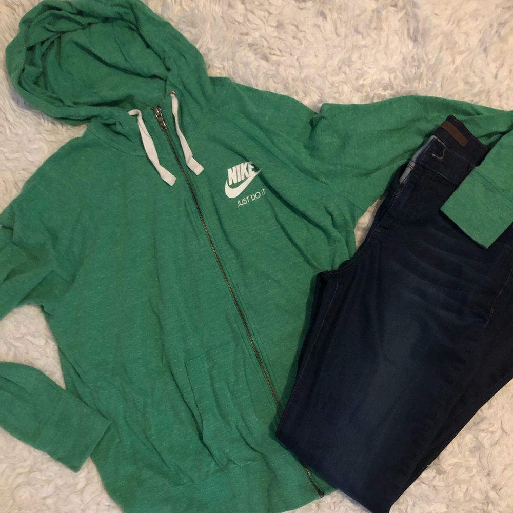Nike Green Lightweight XL hoodie